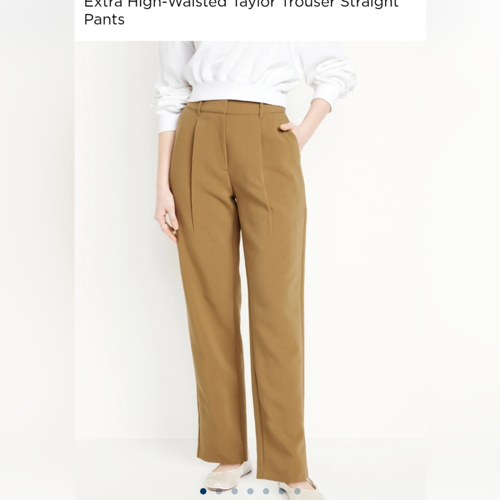 SOLD…………Old Navy Wide Leg Pants in Tan